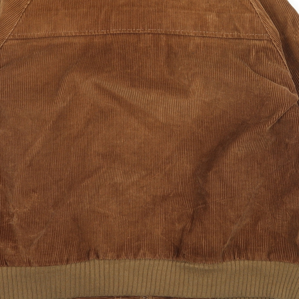 LHL Mens Brown  Corduroy Jacket  Size XL