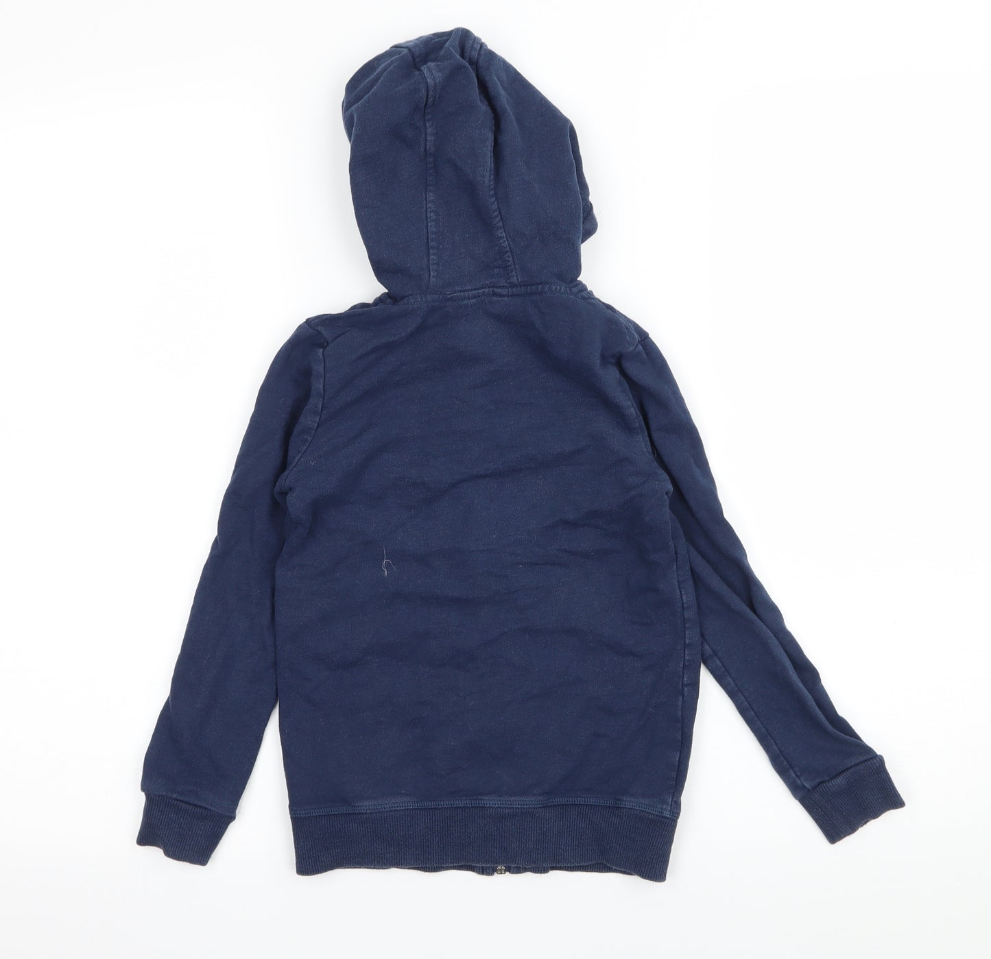 George Girls Blue  Jersey Full Zip Hoodie Size 7-8 Years  - Shine Bright