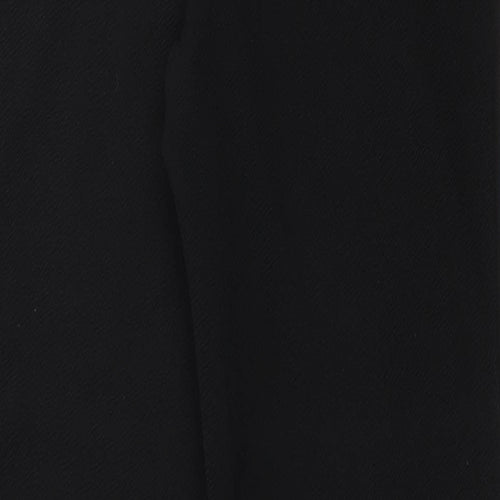 PRETTYLITTLETHING Womens Black   Trousers  Size 14 L29 in