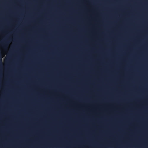 F&F Womens Blue  Chiffon Basic Blouse Size 8