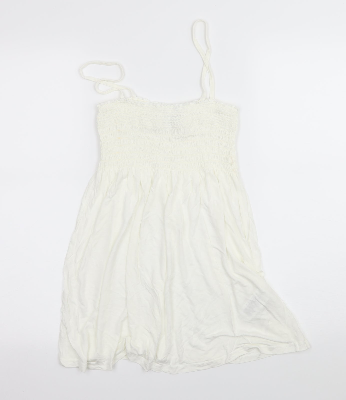H&M Womens White  Jersey Camisole Tank Size S