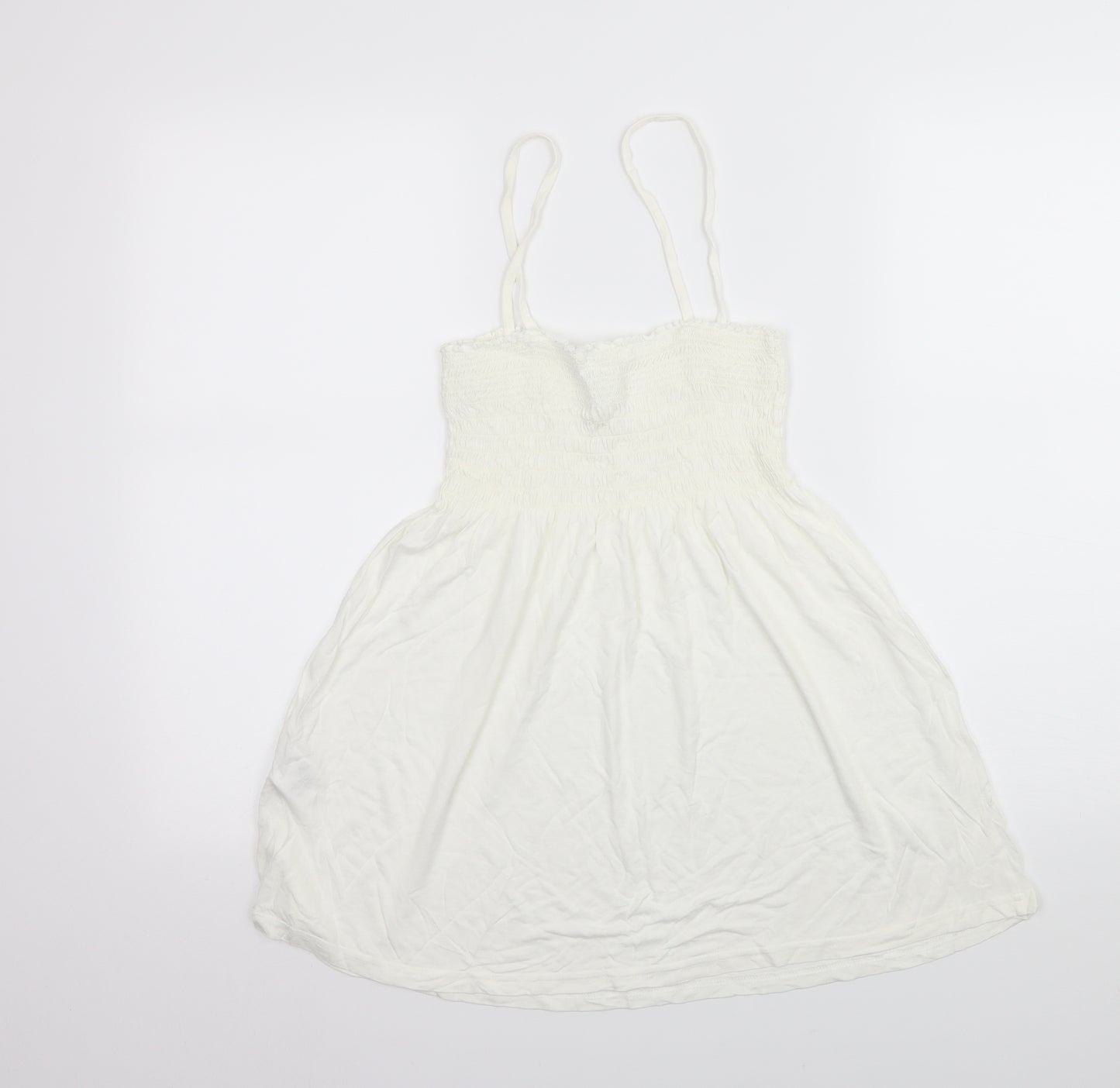 H&M Womens White  Jersey Camisole Tank Size S
