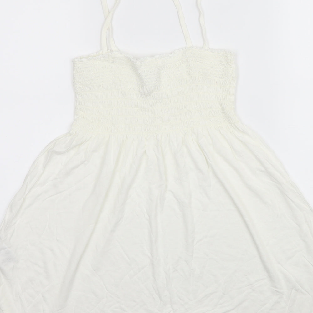H&M Womens White  Jersey Camisole Tank Size S