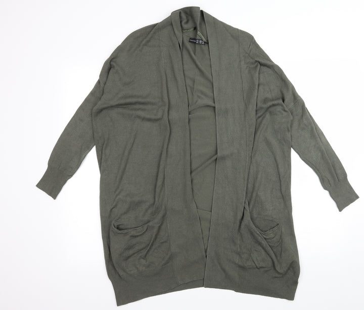 Atmosphere Womens Green  Knit Cardigan Jumper Size 8