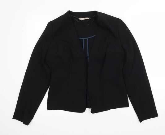 Front view of Tu women’s black jacket, size UK 12