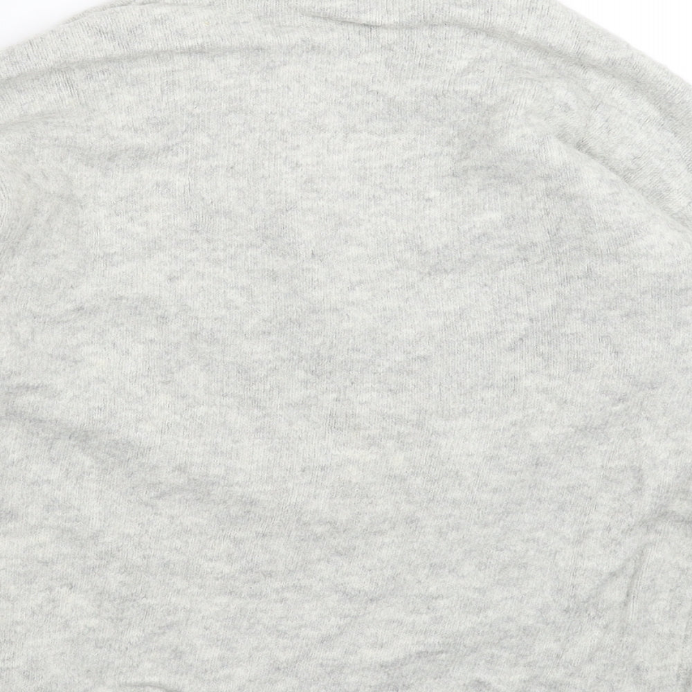 F&F Womens Grey  Knit Pullover Jumper Size 10