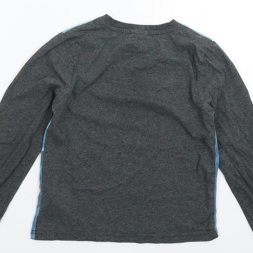 George Boys Grey   Basic T-Shirt Size 6-7 Years