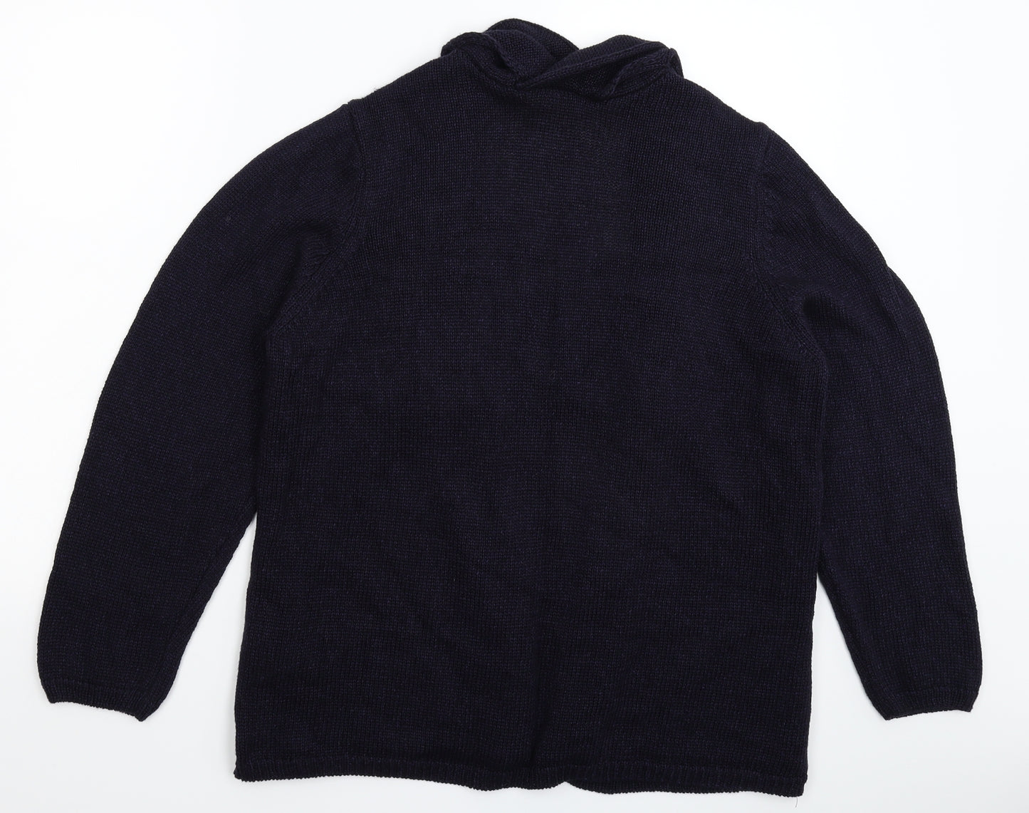 Per Una Womens Purple  Knit Pullover Jumper Size 14