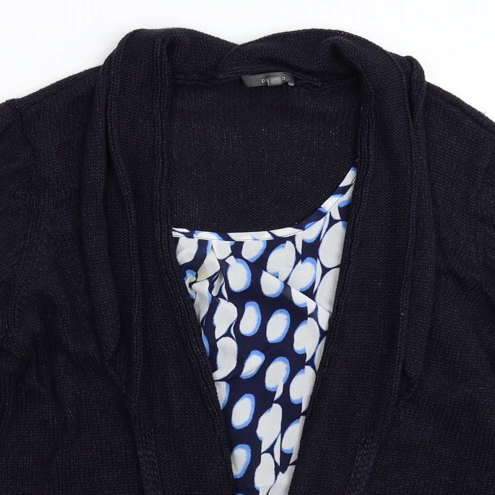 Per Una Womens Purple  Knit Pullover Jumper Size 14
