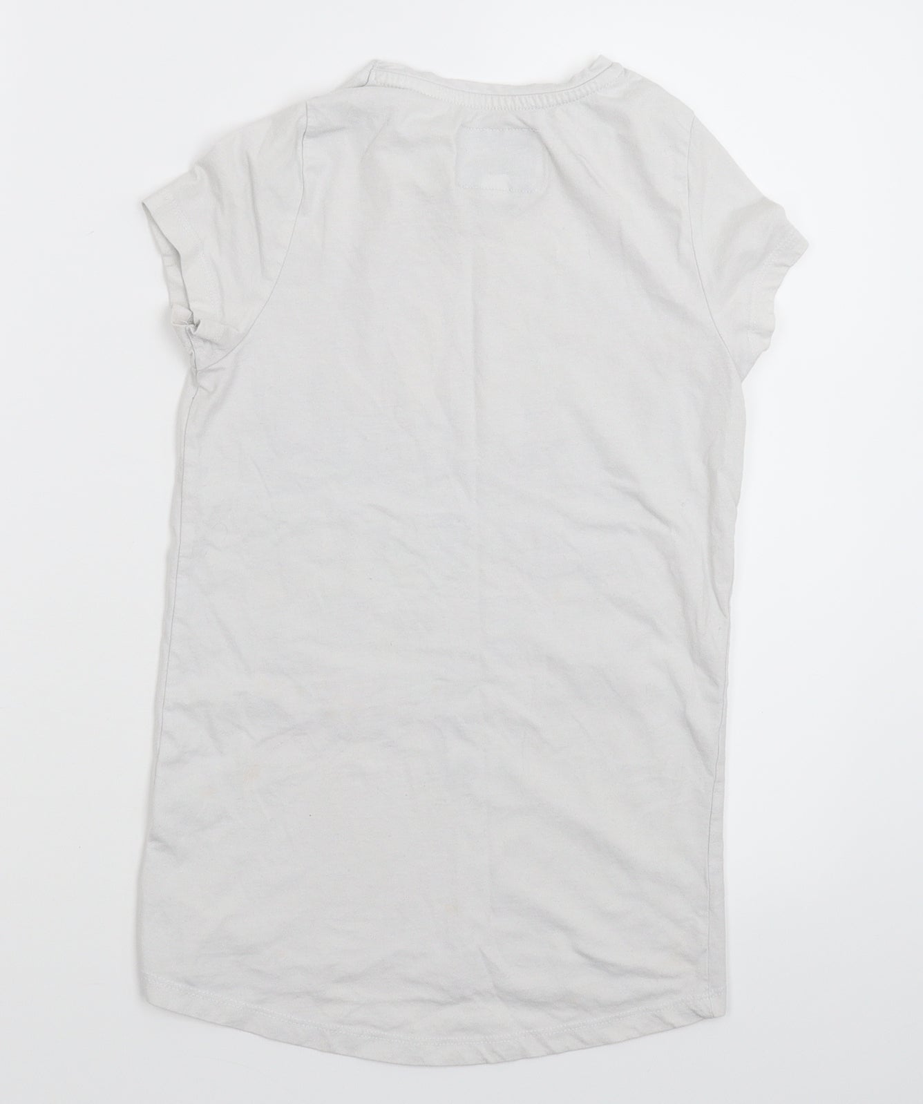 Harry Potter Girls White   Basic T-Shirt Size 12-13 Years  - Oversized