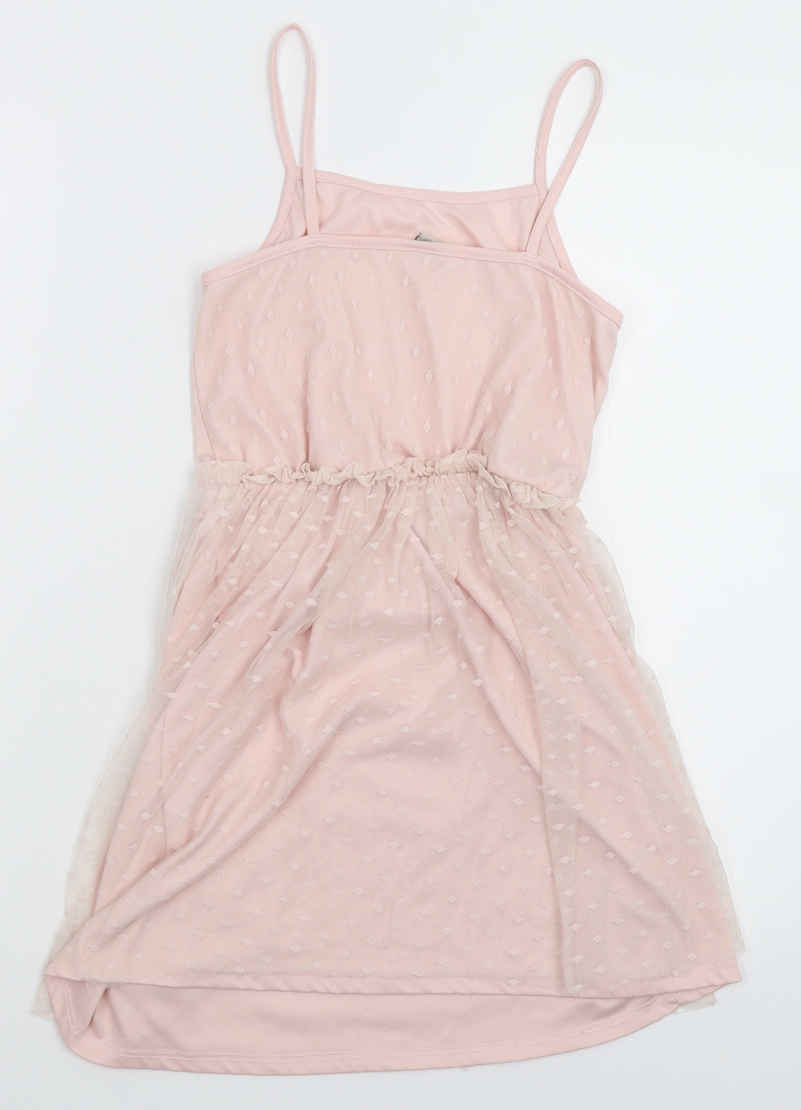 TU Girls Pink   Tank Dress  Size 11 Years