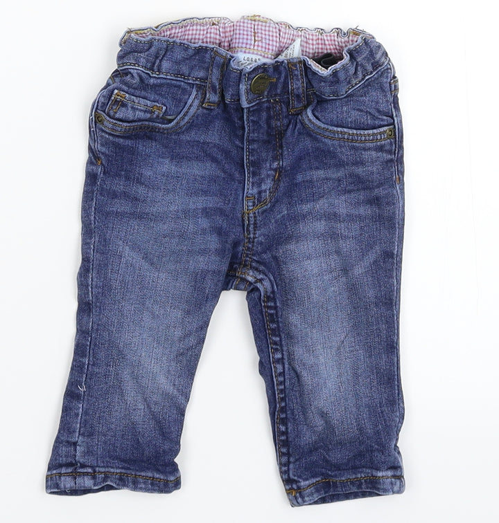 H&M Baby Blue  Denim Capri Jeans Size 3-6 Months