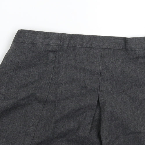 Matalan Girls Grey   Pleated Skirt Size 10 Years