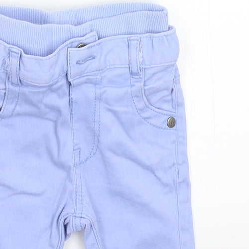Marks and Spencer Baby Blue  Denim Capri Jeans Size 3-6 Months