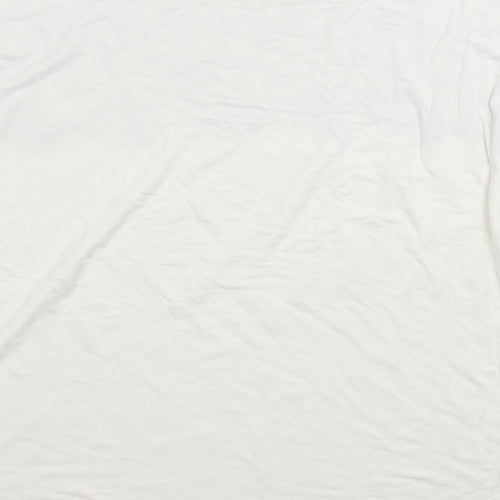 Julipa Womens White   Basic T-Shirt Size 24