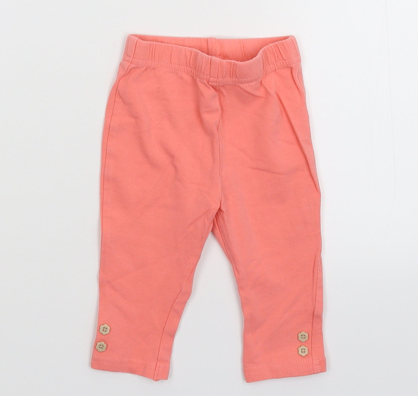 George Girls Pink   Capri Trousers Size 3-6 Months