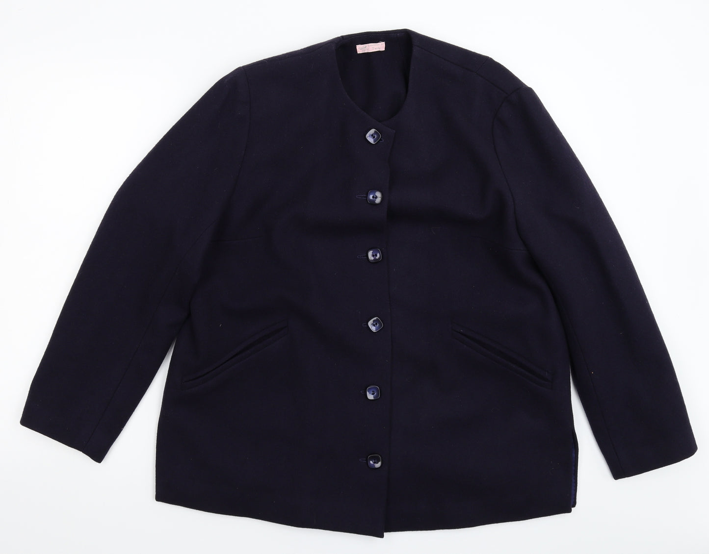 Tricia Womens Blue   Jacket Blazer Size 20