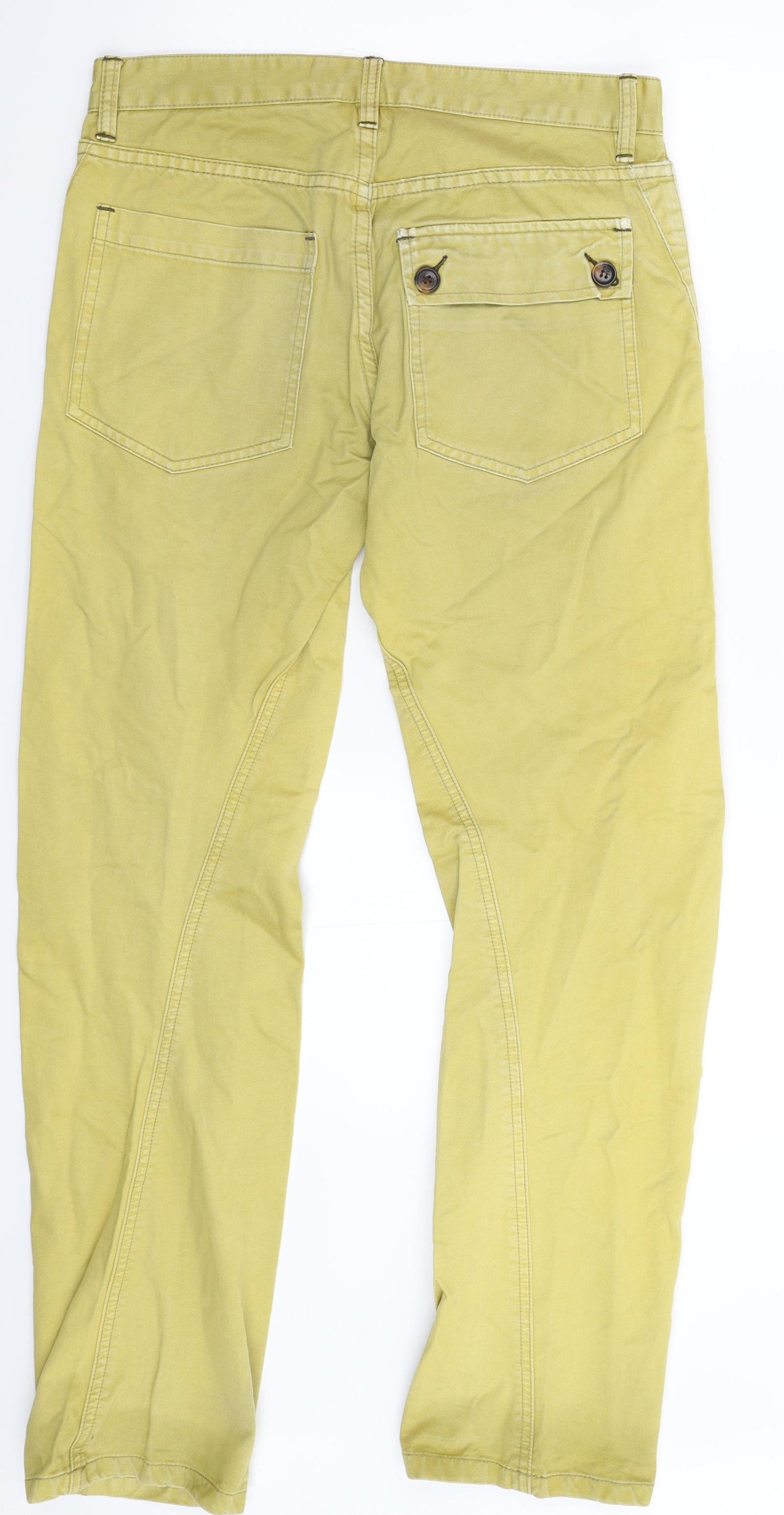 Twister Mens Beige  Denim Straight Jeans Size 30 L31 in