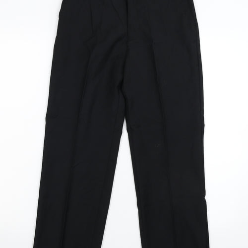 Flipback Boys Black   Dress Pants Trousers Size 13 Years