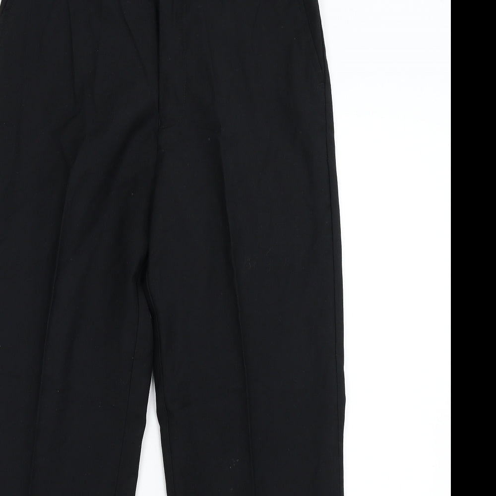 Flipback Boys Black   Dress Pants Trousers Size 13 Years