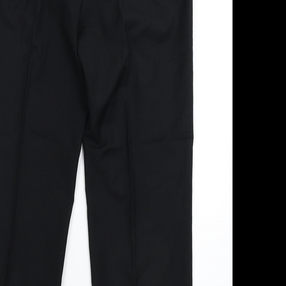 Flipback Boys Black   Dress Pants Trousers Size 13 Years