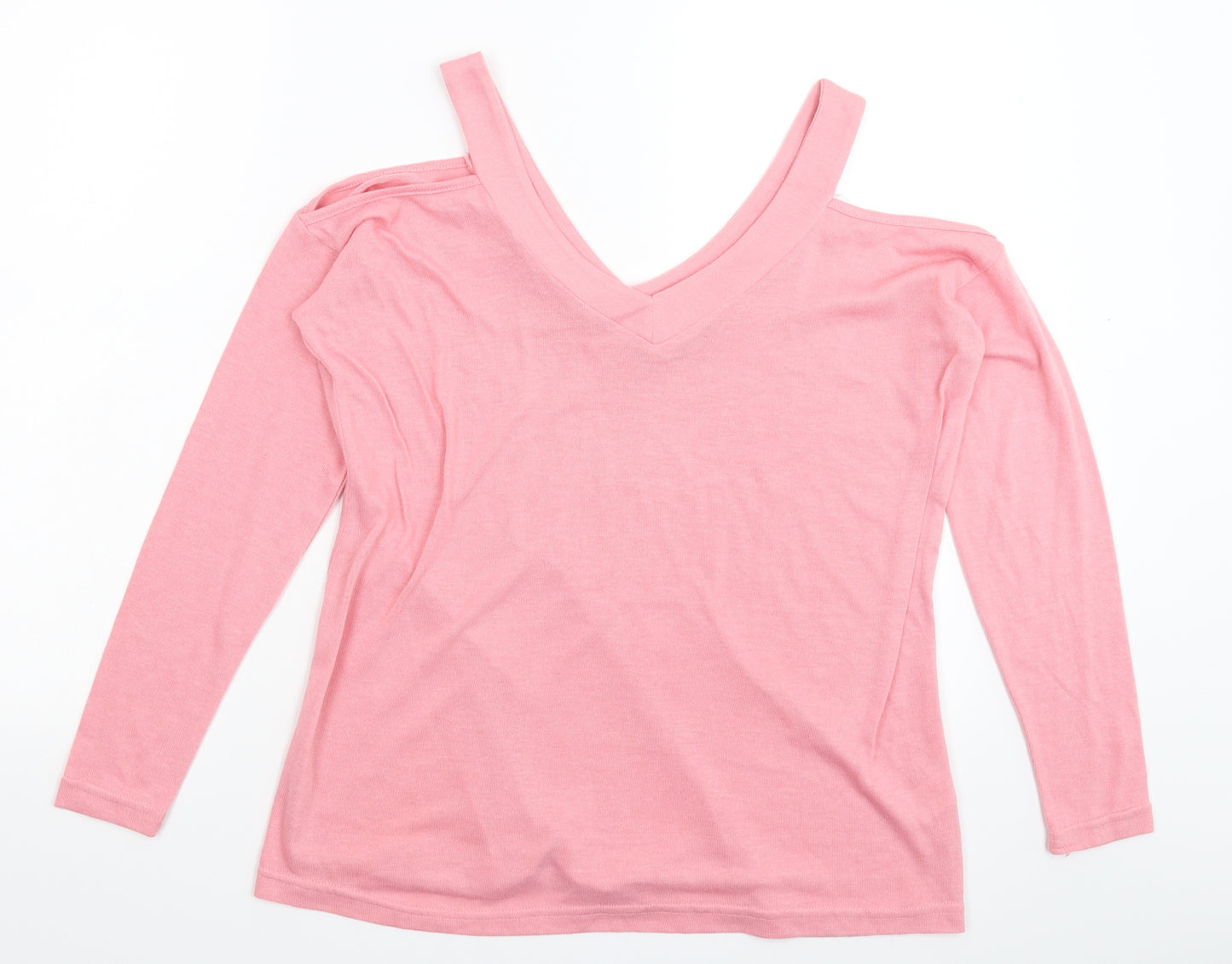 Primark Womens Pink  Knit Pullover Jumper Size 10