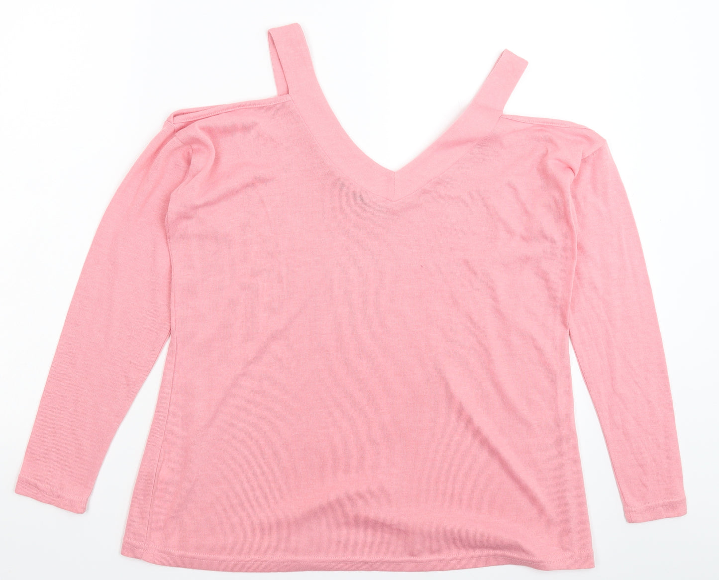 Primark Womens Pink  Knit Pullover Jumper Size 10