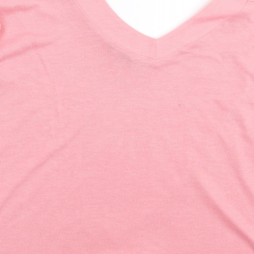 Primark Womens Pink  Knit Pullover Jumper Size 10