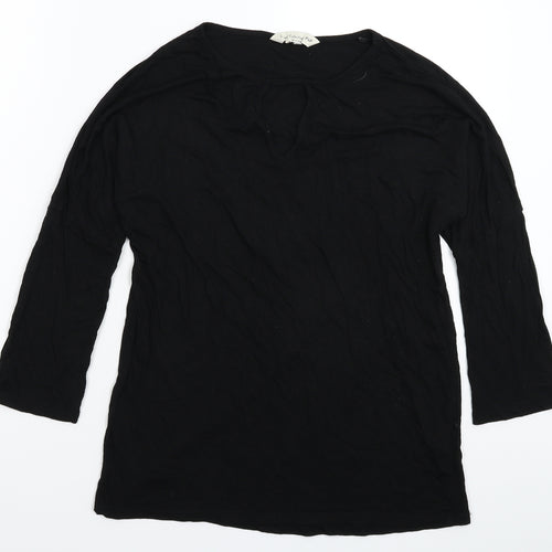 F&F Womens Black   Basic T-Shirt Size 10