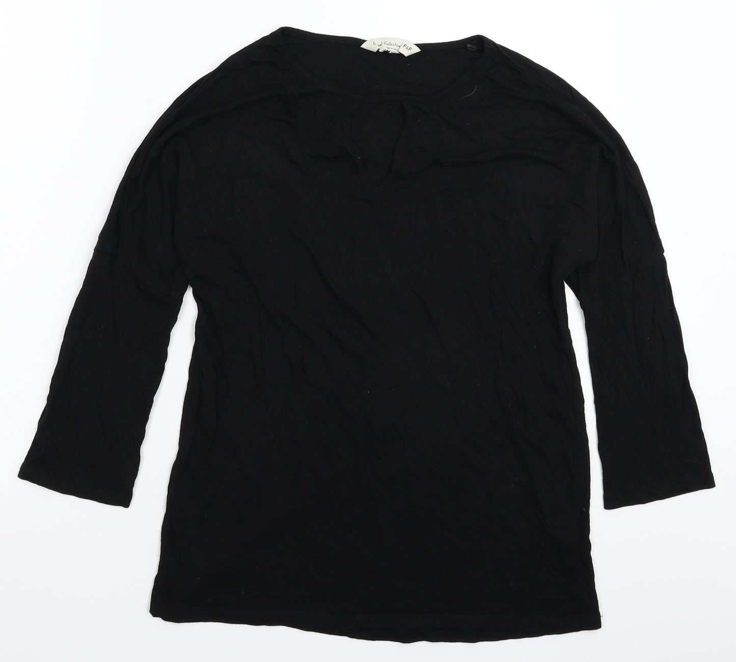 F&F Womens Black   Basic T-Shirt Size 10
