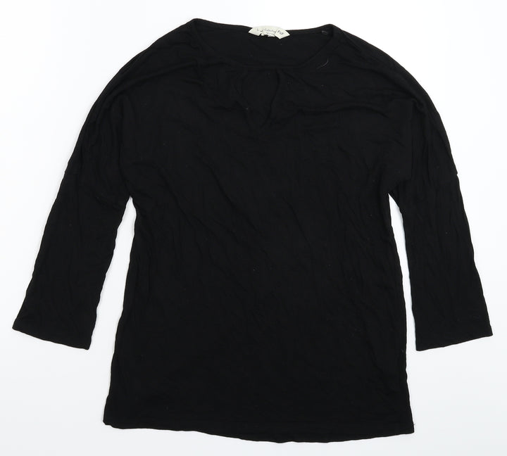 F&F Womens Black   Basic T-Shirt Size 10