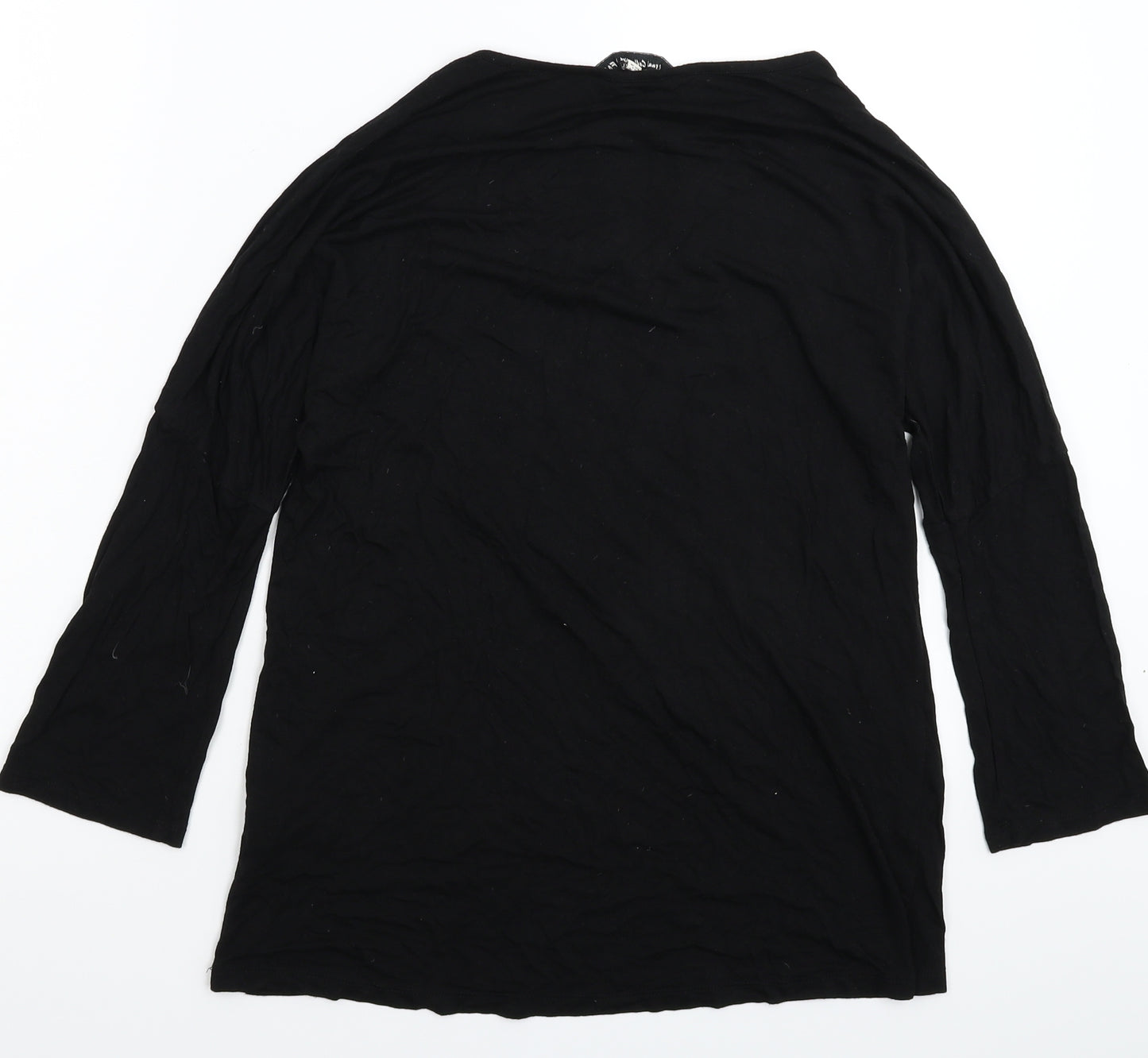 F&F Womens Black   Basic T-Shirt Size 10