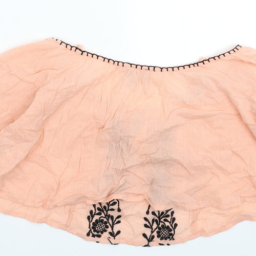 ASOS Womens Beige   Cropped T-Shirt Size 10
