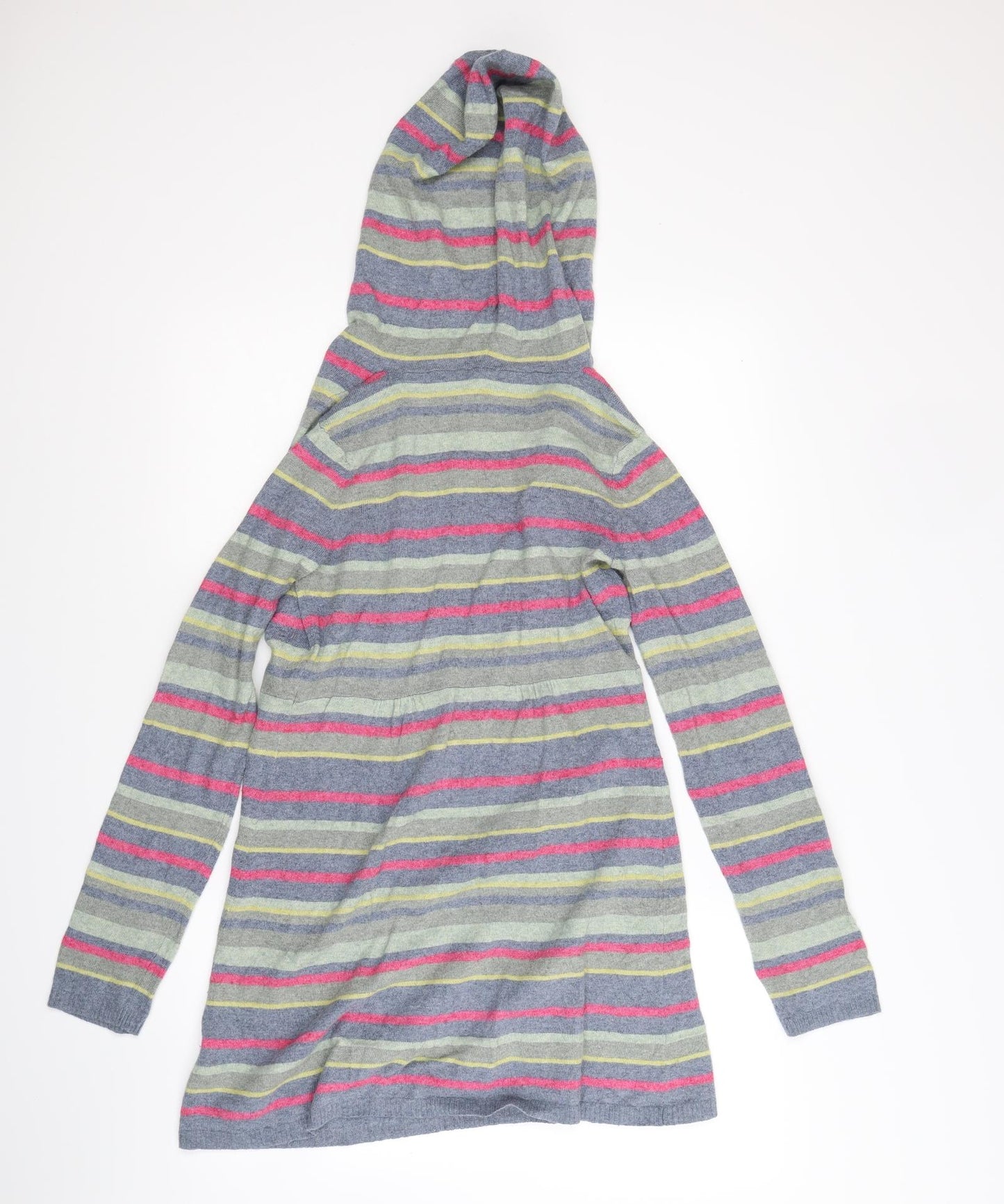 White Stuff Womens Green Striped  Jumper Dress  Size 12