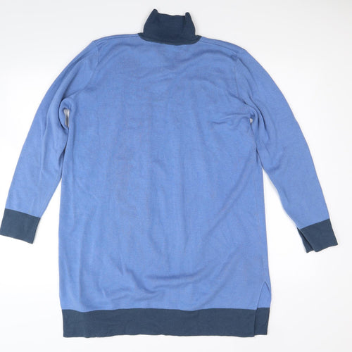 Country Casuals Womens Blue  Knit Cardigan Jumper Size S