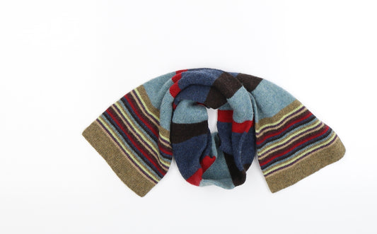Preworn Boys Multicoloured Striped  Scarf  Size Regular
