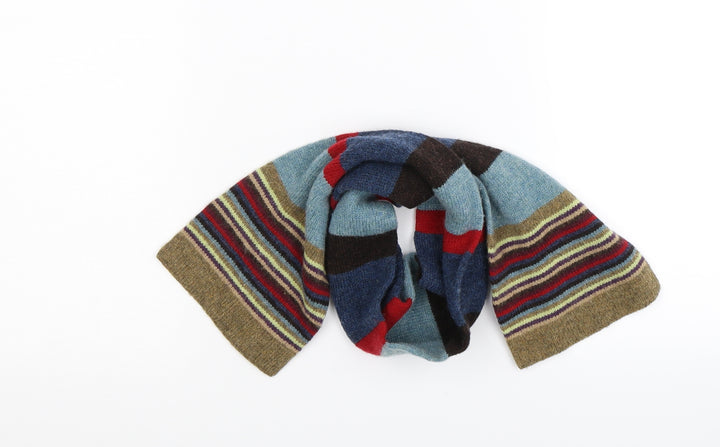Preworn Boys Multicoloured Striped  Scarf  Size Regular