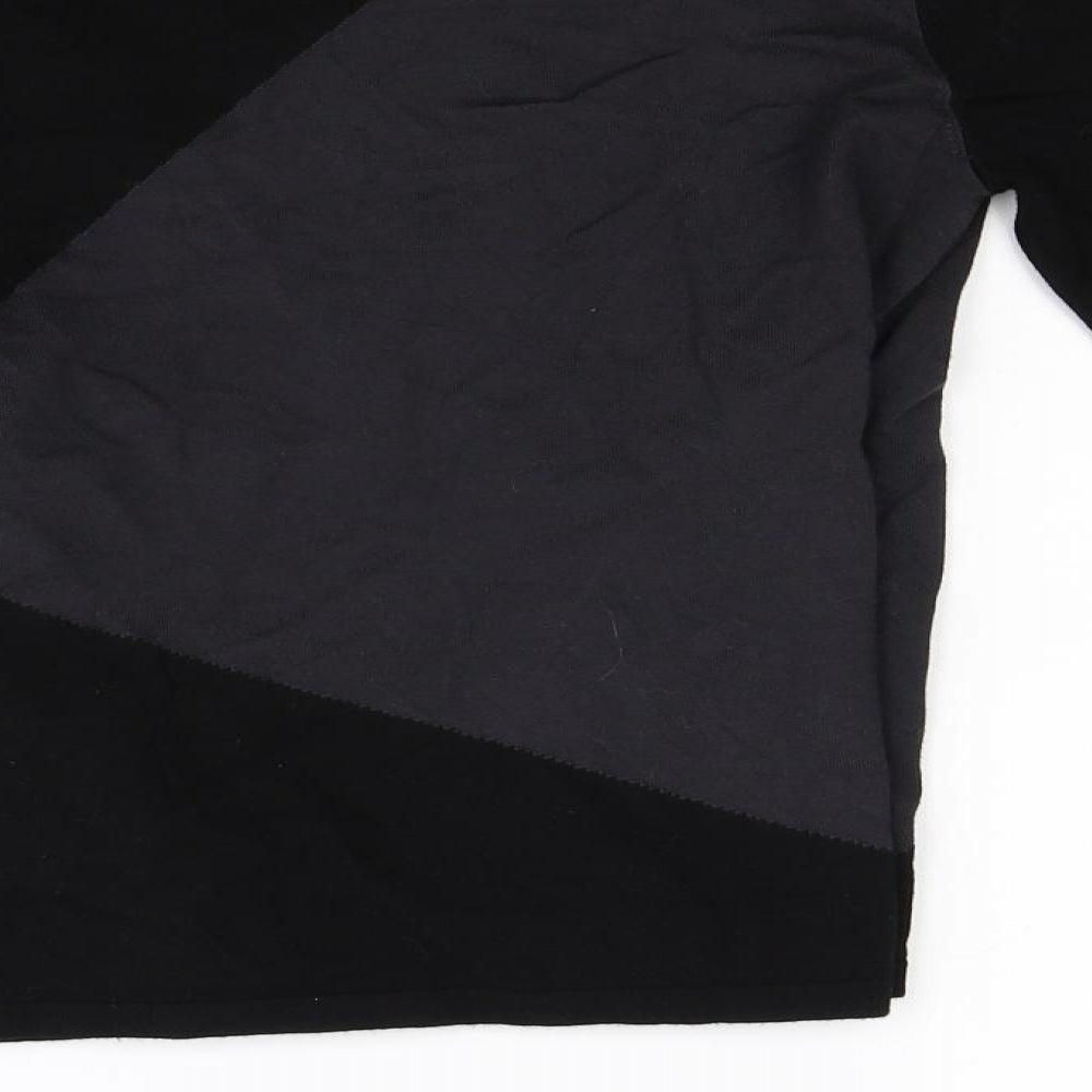Phase Eight Womens Black  Knit Pullover Jumper Size 14