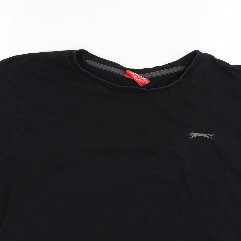 Slazenger Mens Black    T-Shirt Size L