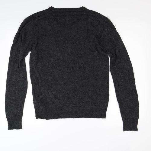 Ceader wood state Mens Grey  Knit Pullover Jumper Size M