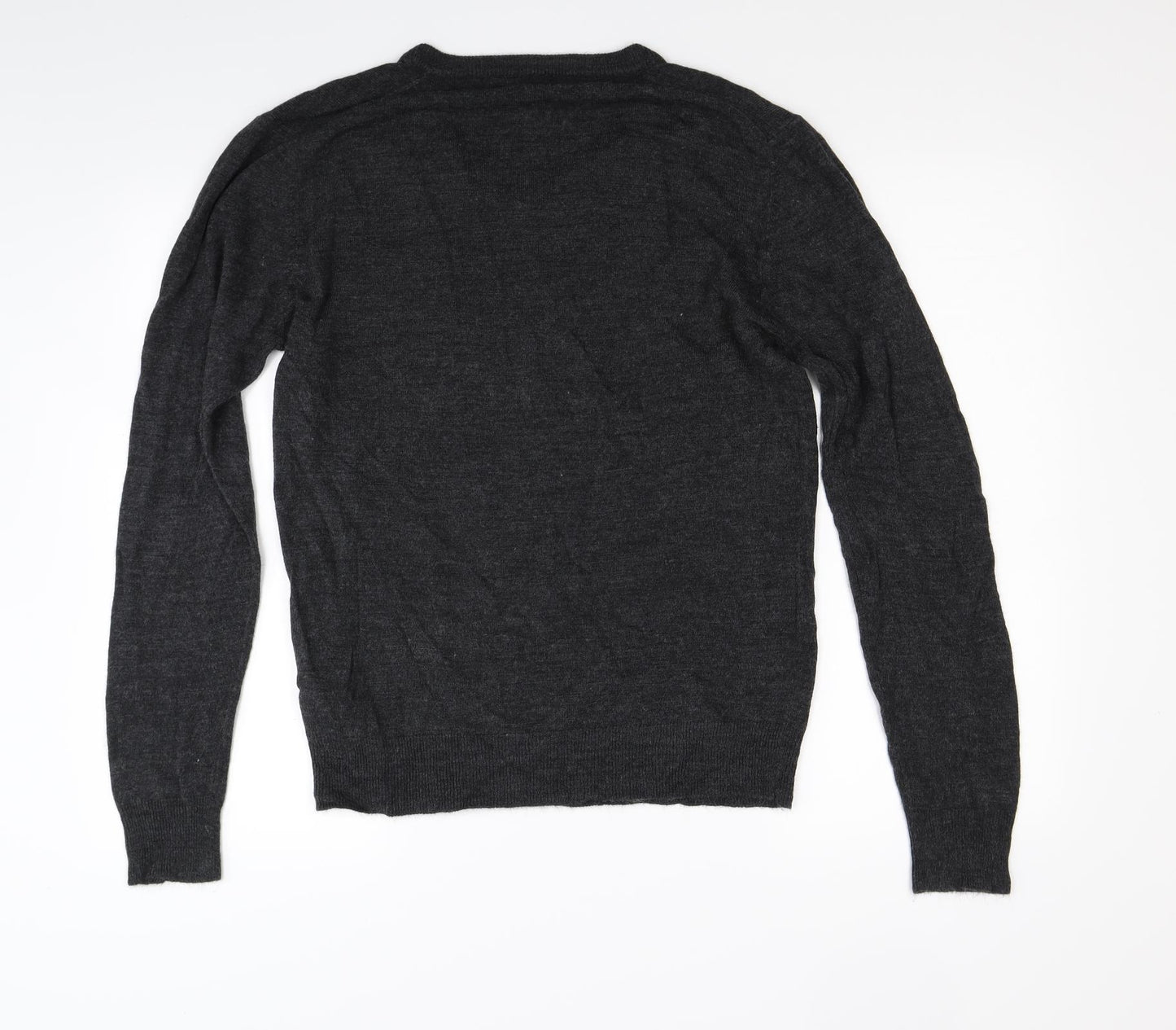 Ceader wood state Mens Grey  Knit Pullover Jumper Size M