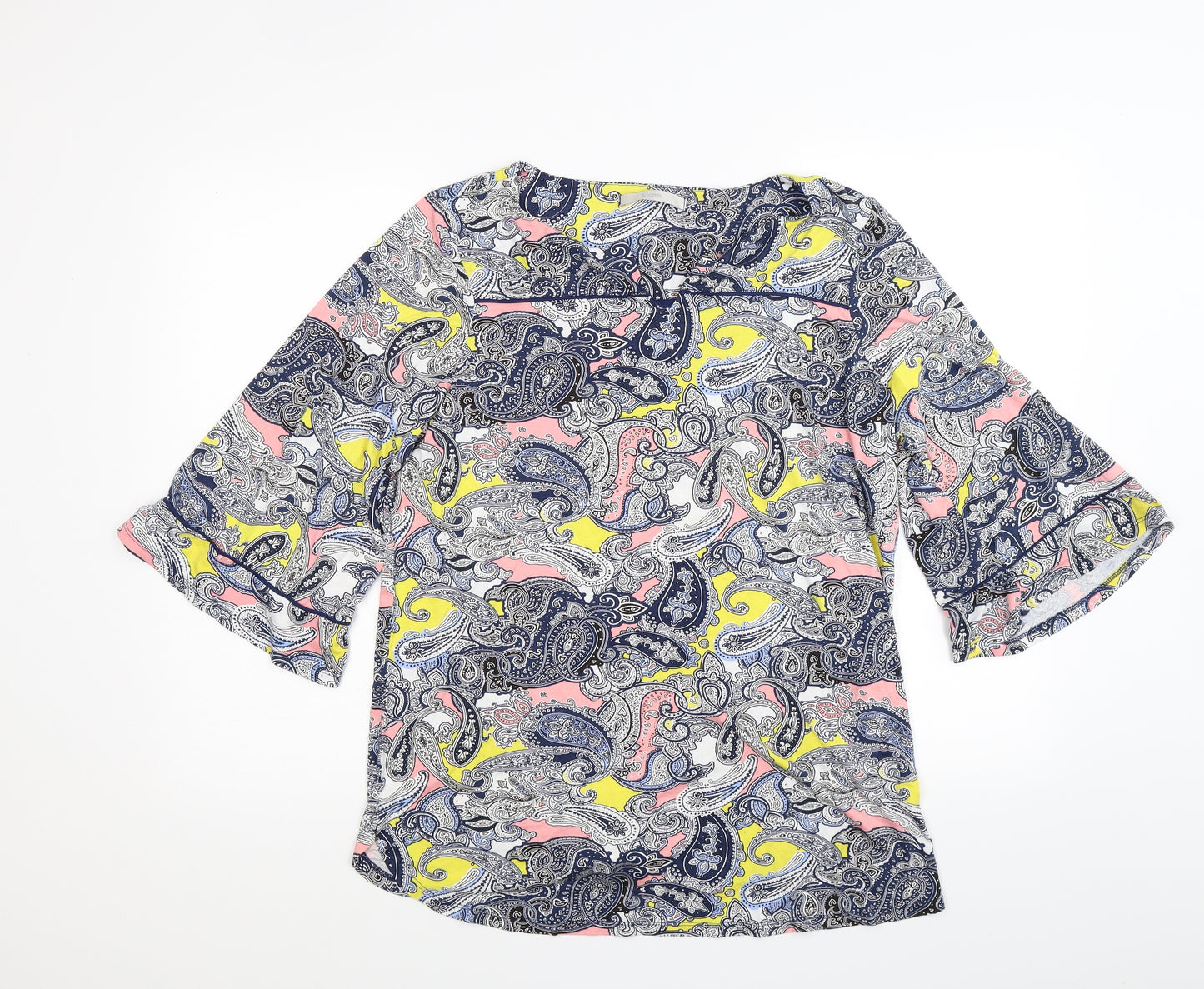 George Womens Multicoloured Paisley  Tunic T-Shirt Size 18