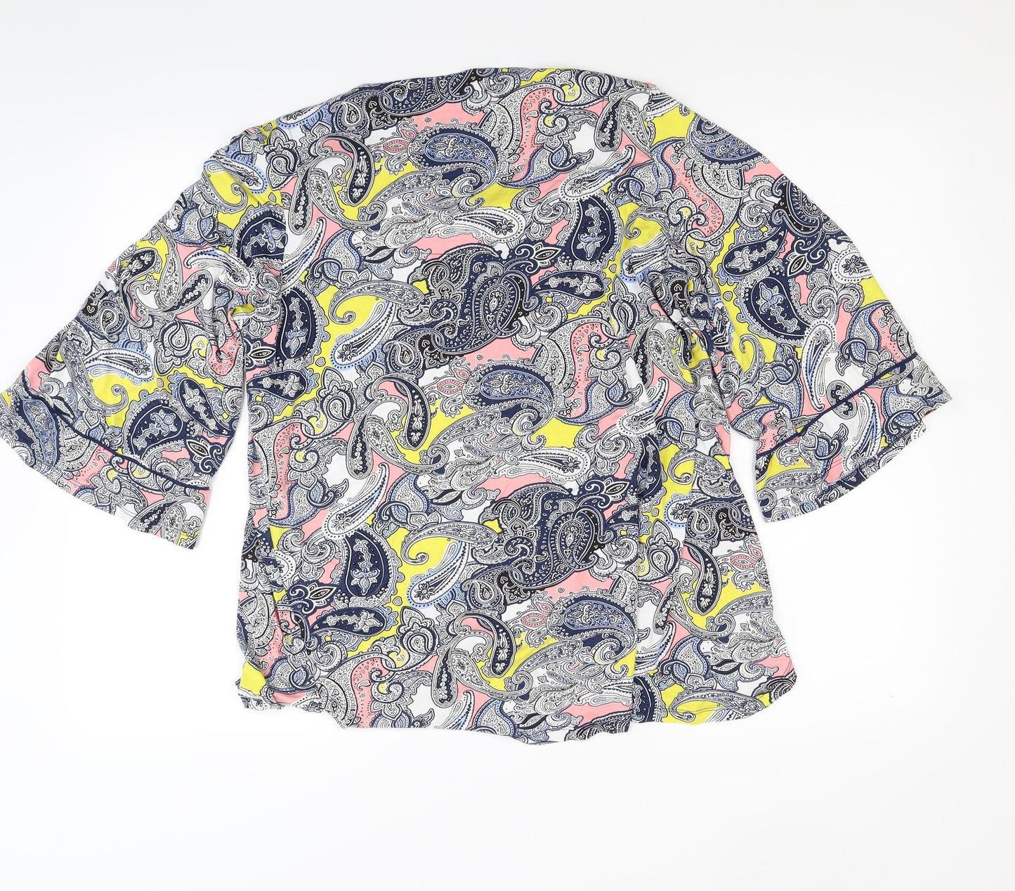 George Womens Multicoloured Paisley  Tunic T-Shirt Size 18