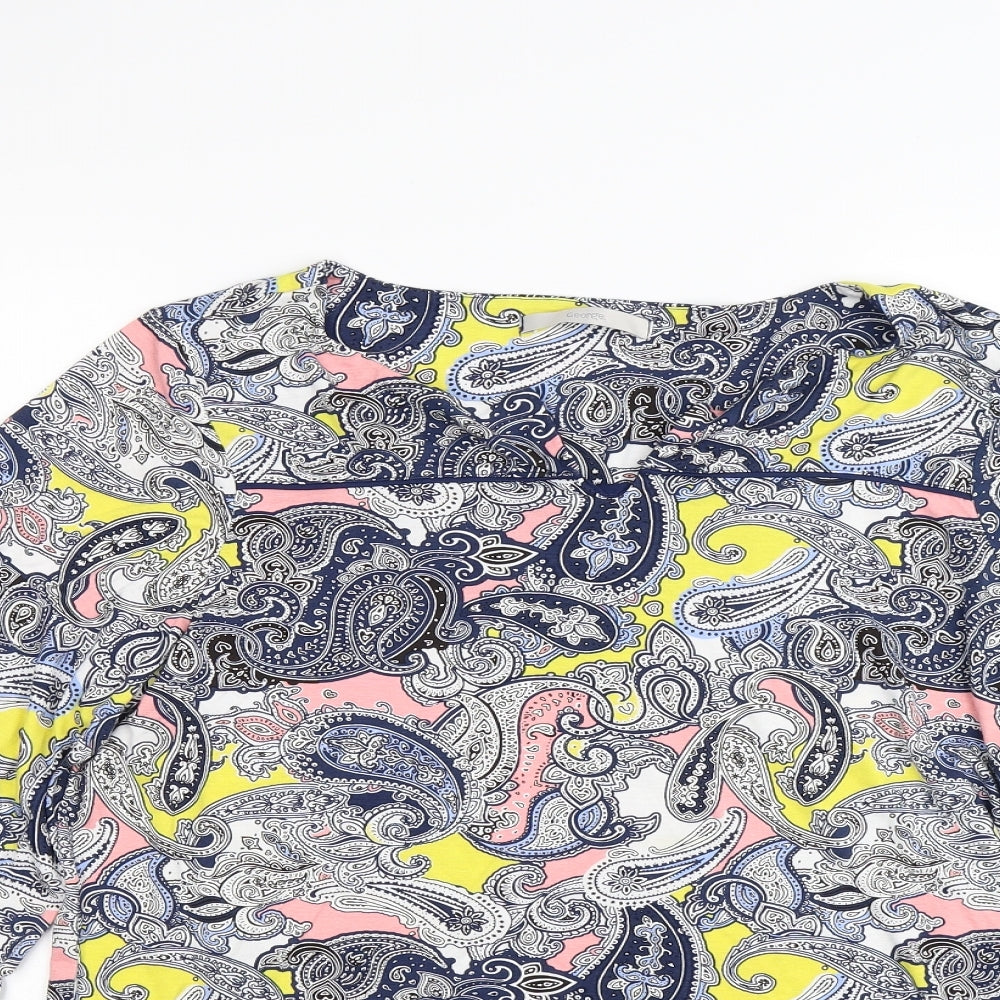 George Womens Multicoloured Paisley  Tunic T-Shirt Size 18