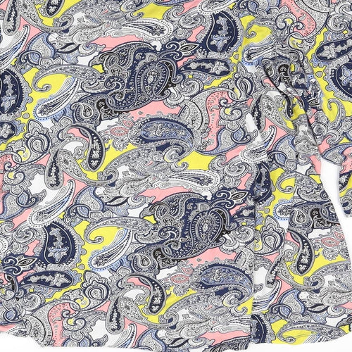 George Womens Multicoloured Paisley  Tunic T-Shirt Size 18