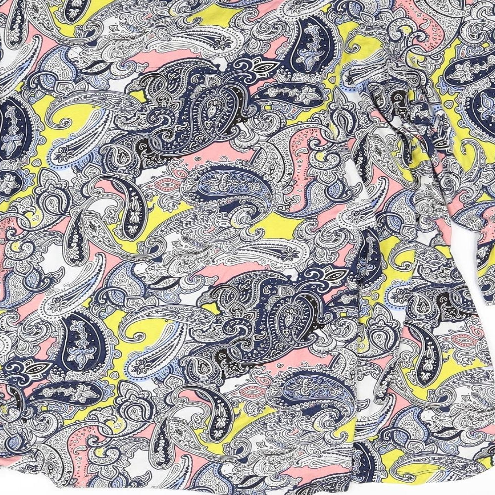 George Womens Multicoloured Paisley  Tunic T-Shirt Size 18