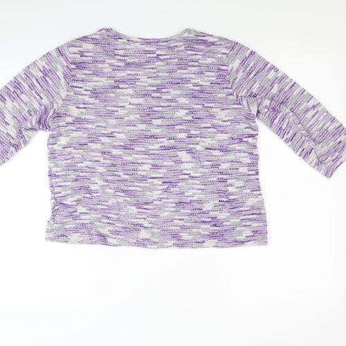 Preworn Womens Purple   Pullover Jumper Size M
