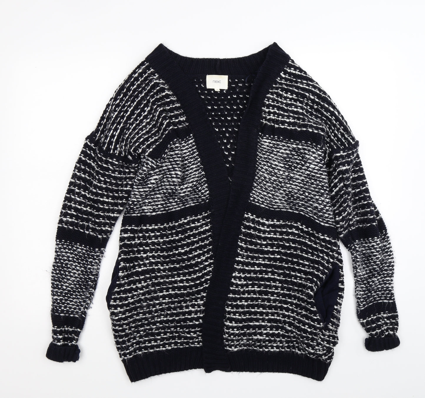 NEXT Womens Blue  Knit Cardigan Jumper Size S