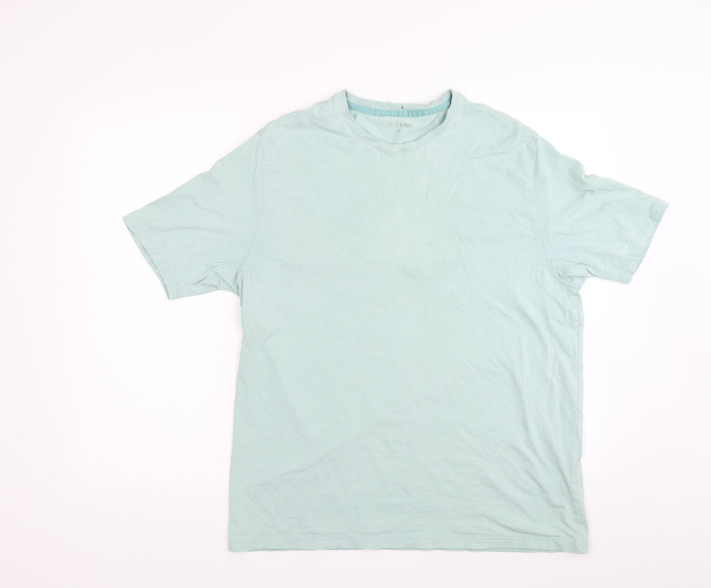 Marks and Spencer Mens Green    T-Shirt Size XL