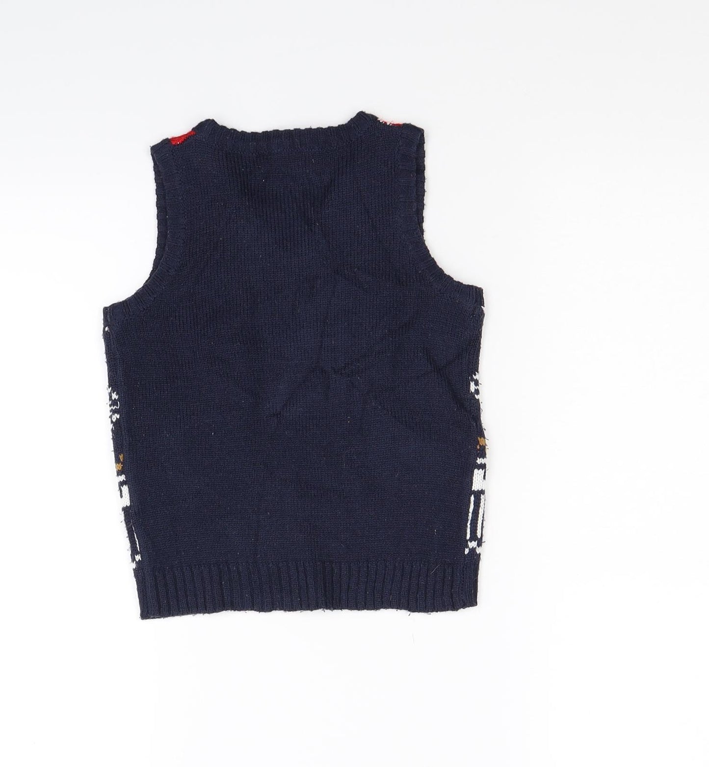 Pep & Co Boys Blue   Pullover Jumper Size 3-4 Years  - Christmas Jumper